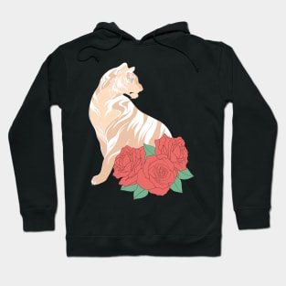 albino tiger Hoodie